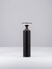 Minimalistyczny słupek ogrodowy klasyczny LED aluminiowy czarna niska tuba uniwersalny IP65 MORCAVO LE75134 Luces Exclusivas